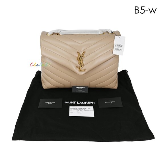 Saint Laurent Medium Monogram Loulou Leather Bag - Picture 6 of 11